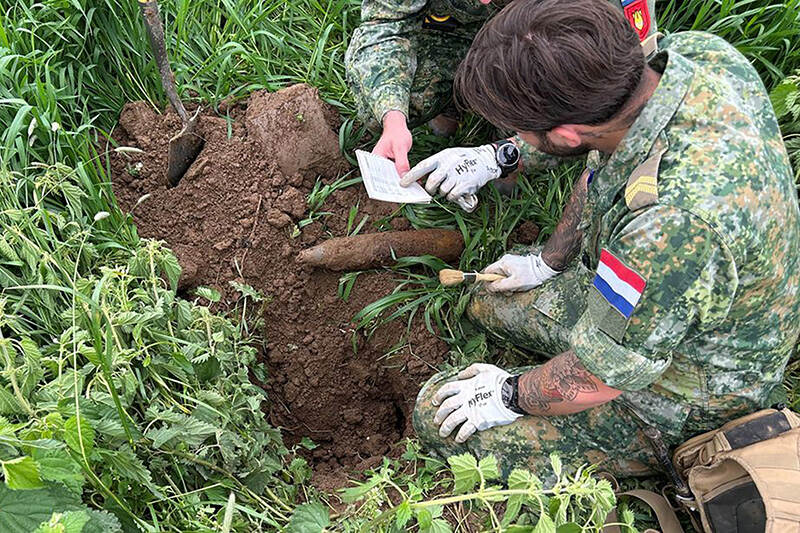 Onderzoek niet-ontplofte explosieven