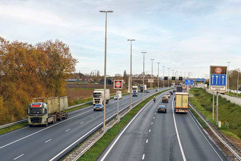 Verkeer op de snelweg